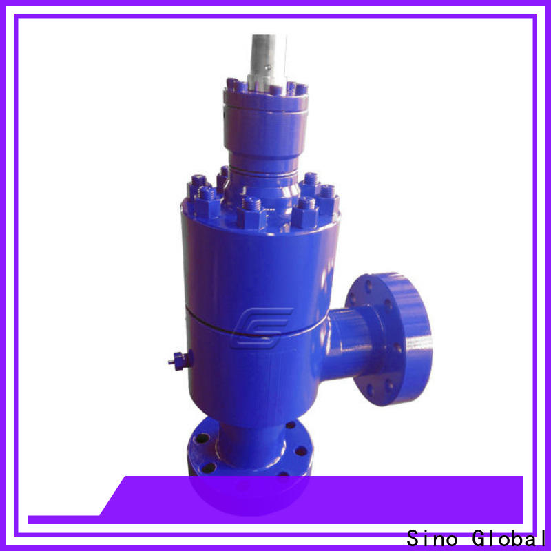Sino Global choke valve factory Supply for wellhead equipment