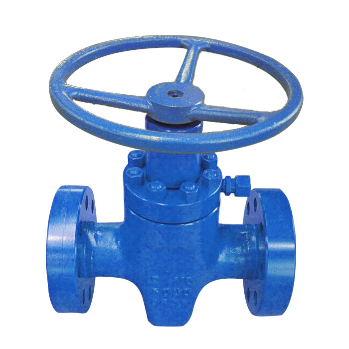 Wkm type expanding gate valve